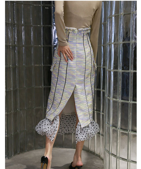 Tweed Mermaid Skirt
